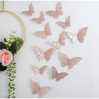 Sommerfugler Rose Gold