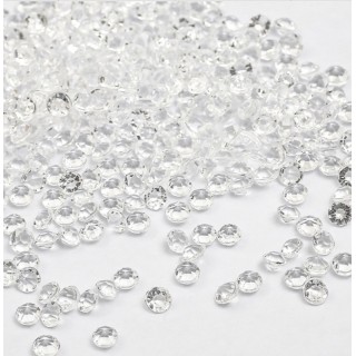 Små Bordkrystaller Klare Diamante