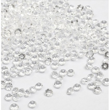 Små Bordkrystaller Klare Diamante