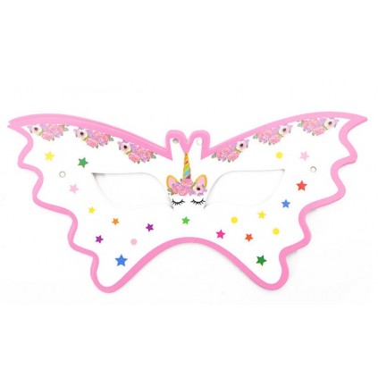 Unicorn Pappmasker 8 stk