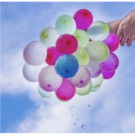 Vannballonger, 111 stk