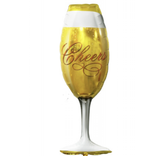 Folie Champagneglass