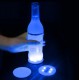Blå LED lys til flasker og glass