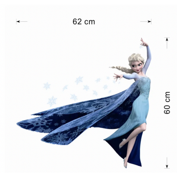 Elsa Snowqueen Klistremerke