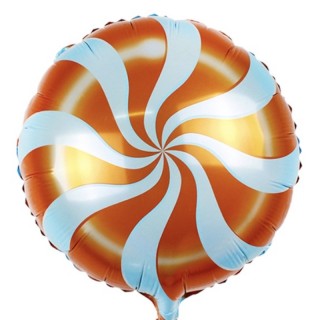 Gull & Blå Candy folieballong