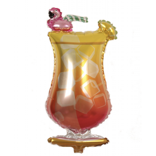Cocktailglass folieballong
