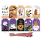 Halloween Etiketter