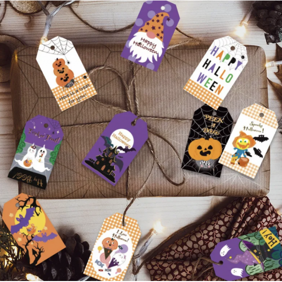 Halloween Etiketter