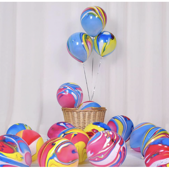 Marmorerte Ballonger