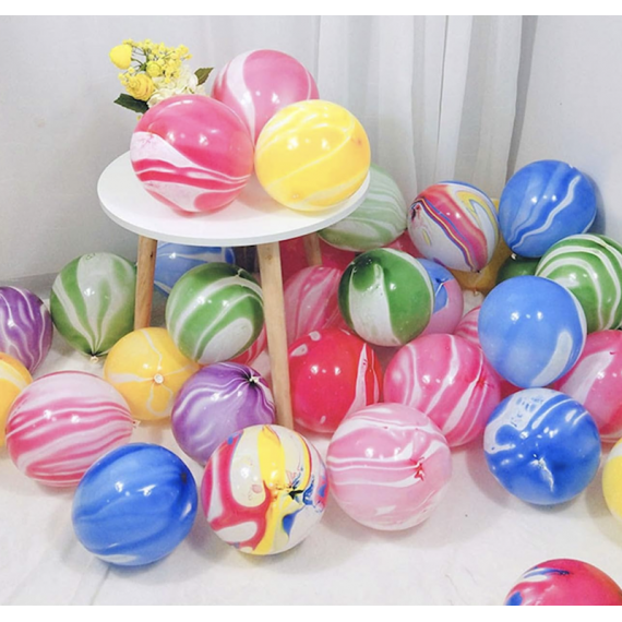 Lilla Marmorerte Ballonger
