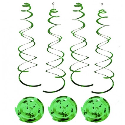 Grønne Swirls, 12 stk