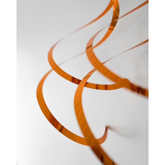 Orange Swirls, 6 stk