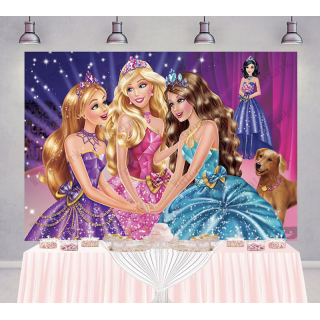 Prinsesse/Barbie Bakgrunnsteppe
