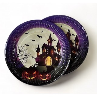Halloween Tallerkener