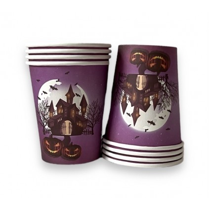 Halloween Pappkopper 10 stk