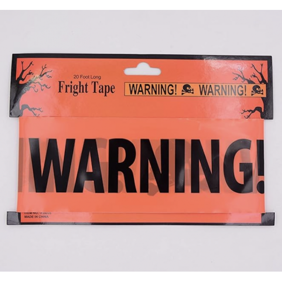 Halloween Fright Tape