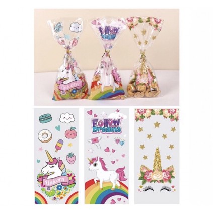 Unicorn Candy Bags