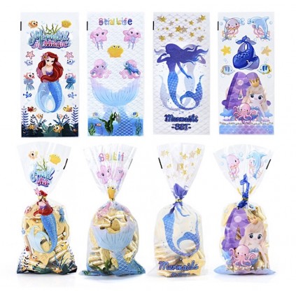 Little Mermaid Candy Bags