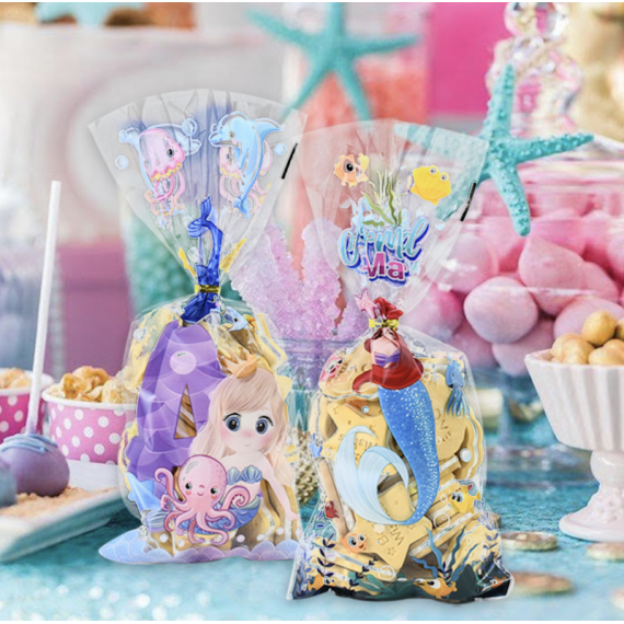 Little Mermaid Candy Bags