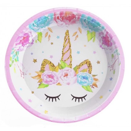 Unicorn Tallerken 23 cm