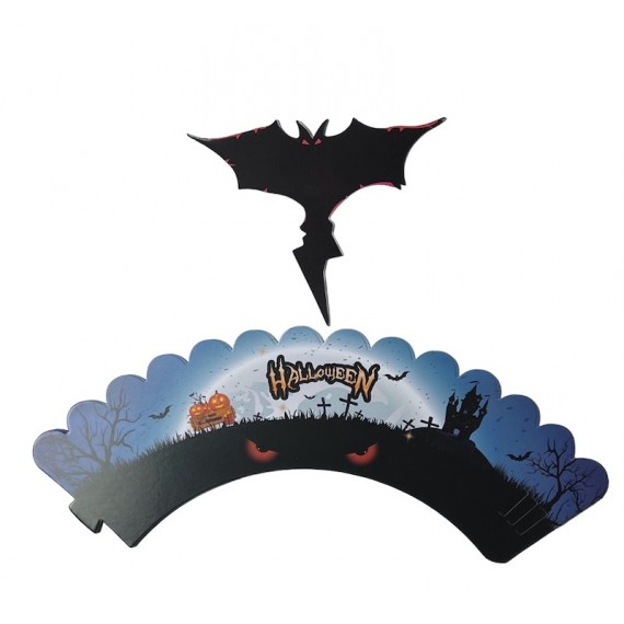 Halloween Muffinsomslag