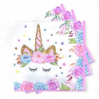 Unicorn Servietter 16 stk