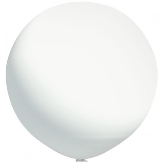 Store hvite ballonger