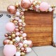 Stor Rose Gold Metallic Ballong