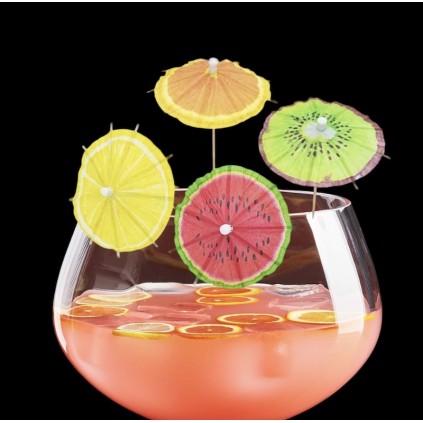 Cocktail Paraplyer, Sommerfrukter