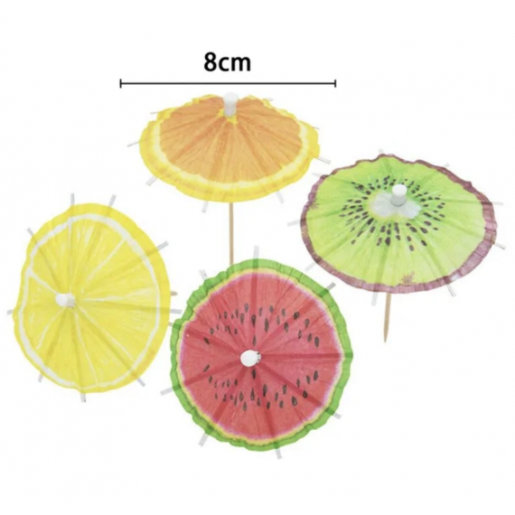 Cocktail Paraplyer, Sommerfrukter