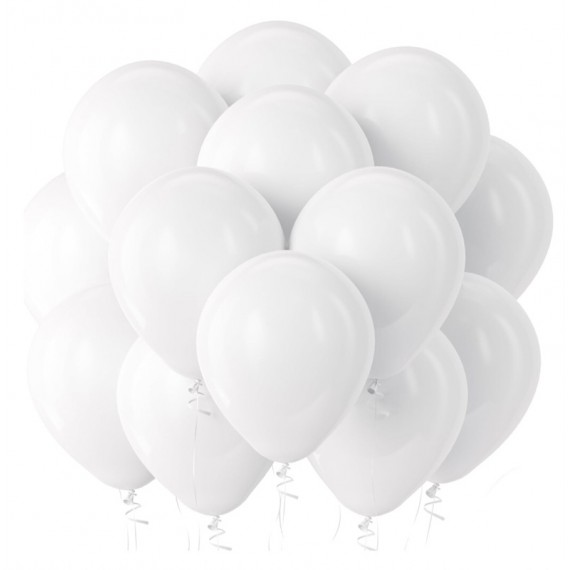 100 Hvite Ballonger