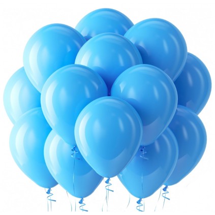 Blå Ballonger, 100 stk