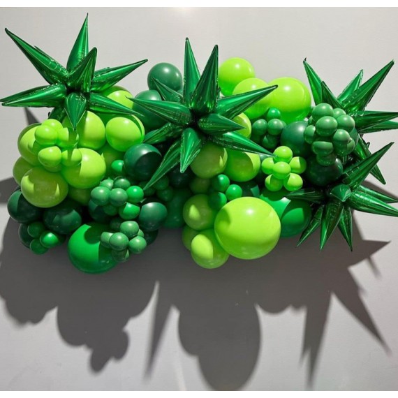 Grønne Ballonger, 100 stk