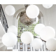 Store hvite ballonger
