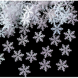 Perlemor Snøkrystaller Bordkonfetti