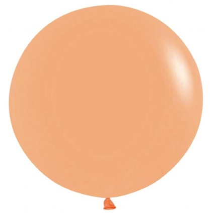 Stor Peach Latexballong