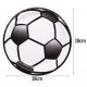 Fotball Tallerkener, 18 cm