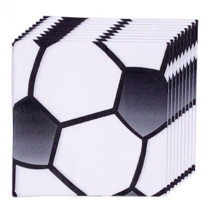 Fotball Servietter, 10 stk