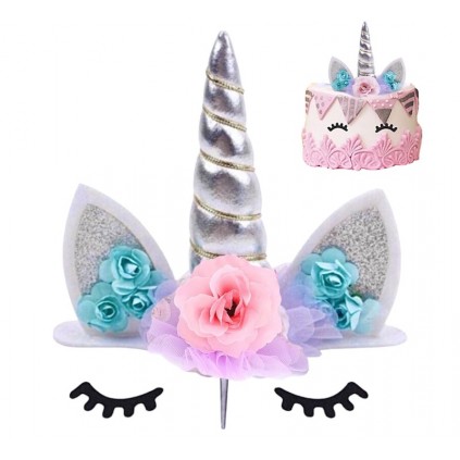 Enhjørning Kakedekorasjon