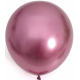 Stor Roserød Metallic Ballong