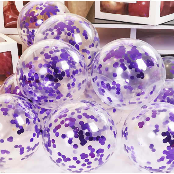 Lilla konfettiballonger