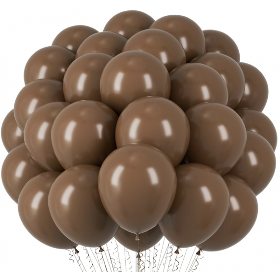 Brune Ballonger, 100 stk