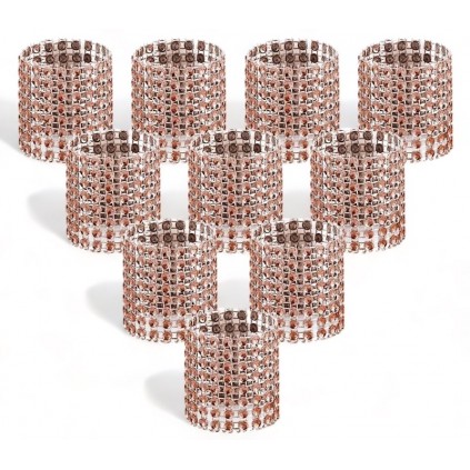 Serviettringer Rose Gold