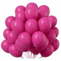 Dyp Rosa Ballonger, 100 stk