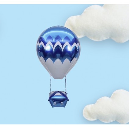 Blå Luftballong