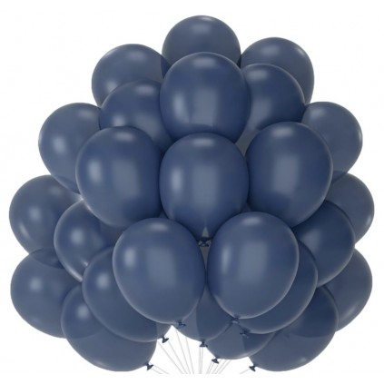 Marineblå Ballonger, 100 stk