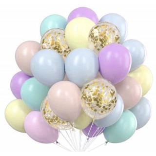 Ballongbukett Pastell