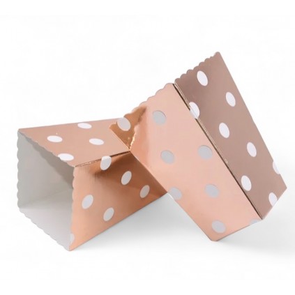 Rose Gold Popkornbegre