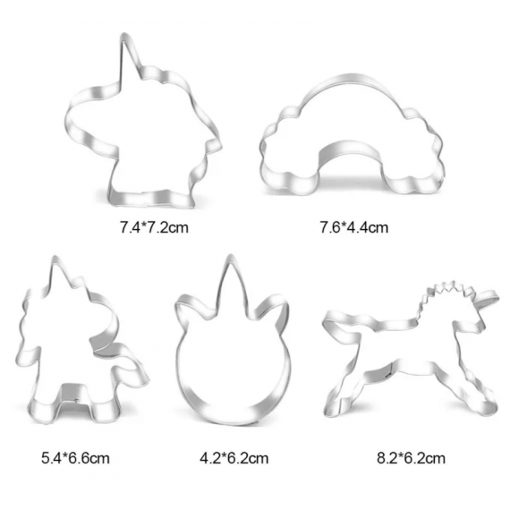 Enhjørning Kakeutstikker