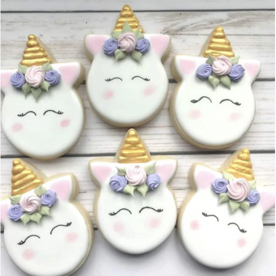 Enhjørning Kakeutstikker
